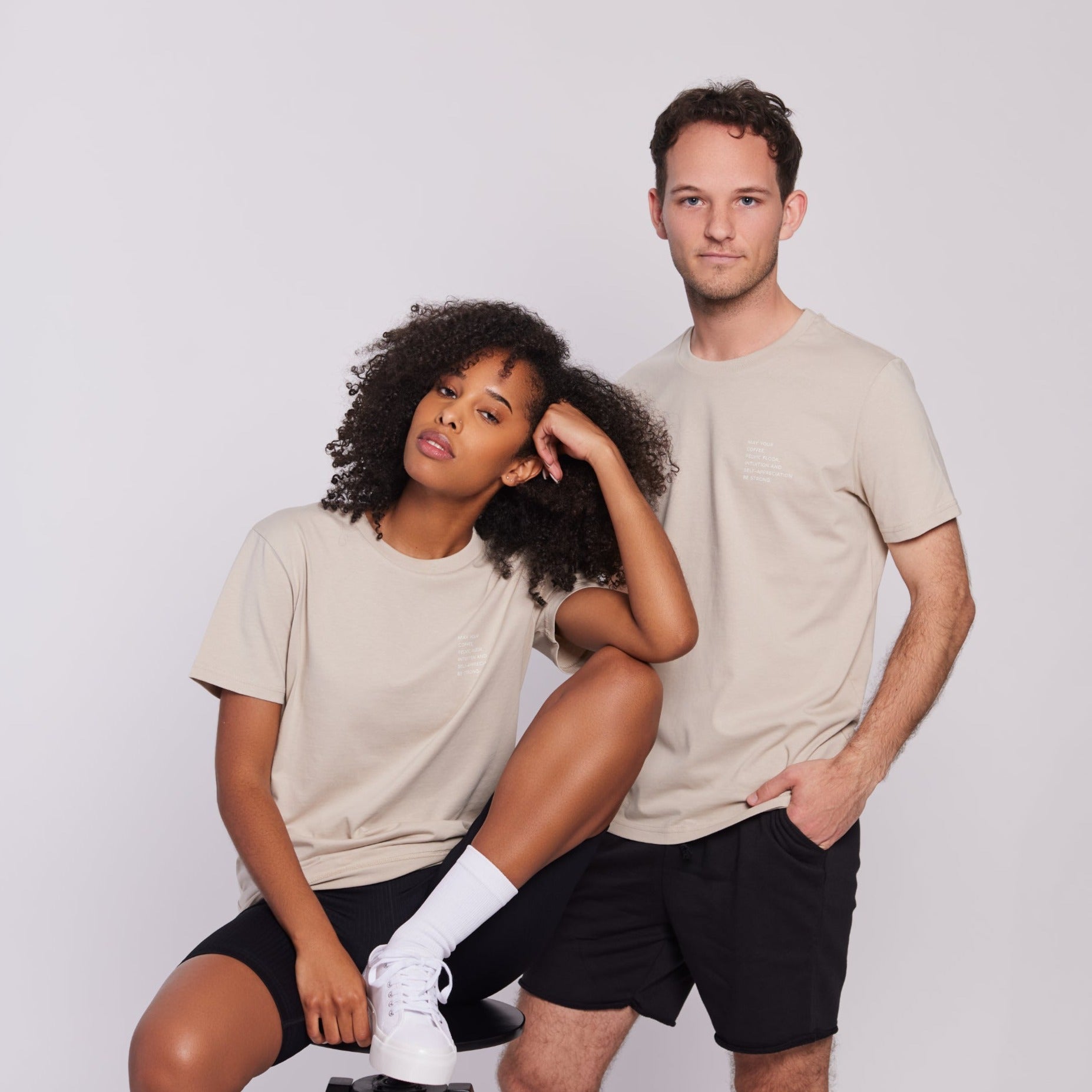 unisex t-shirt „pelvic floor“