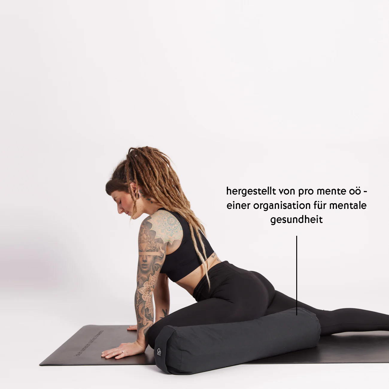 Yogabolster schwarz one mantra