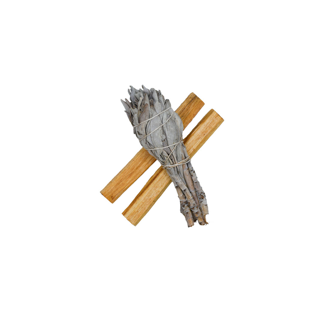 palo santo & white sage bundle