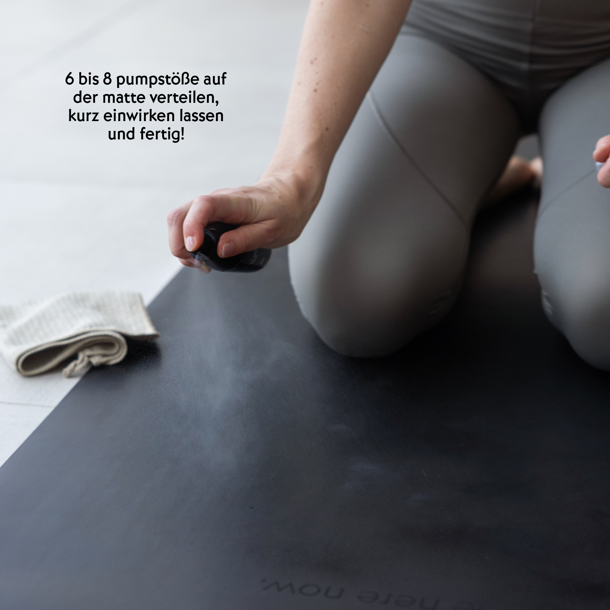 yoga mat cleaner - lavender