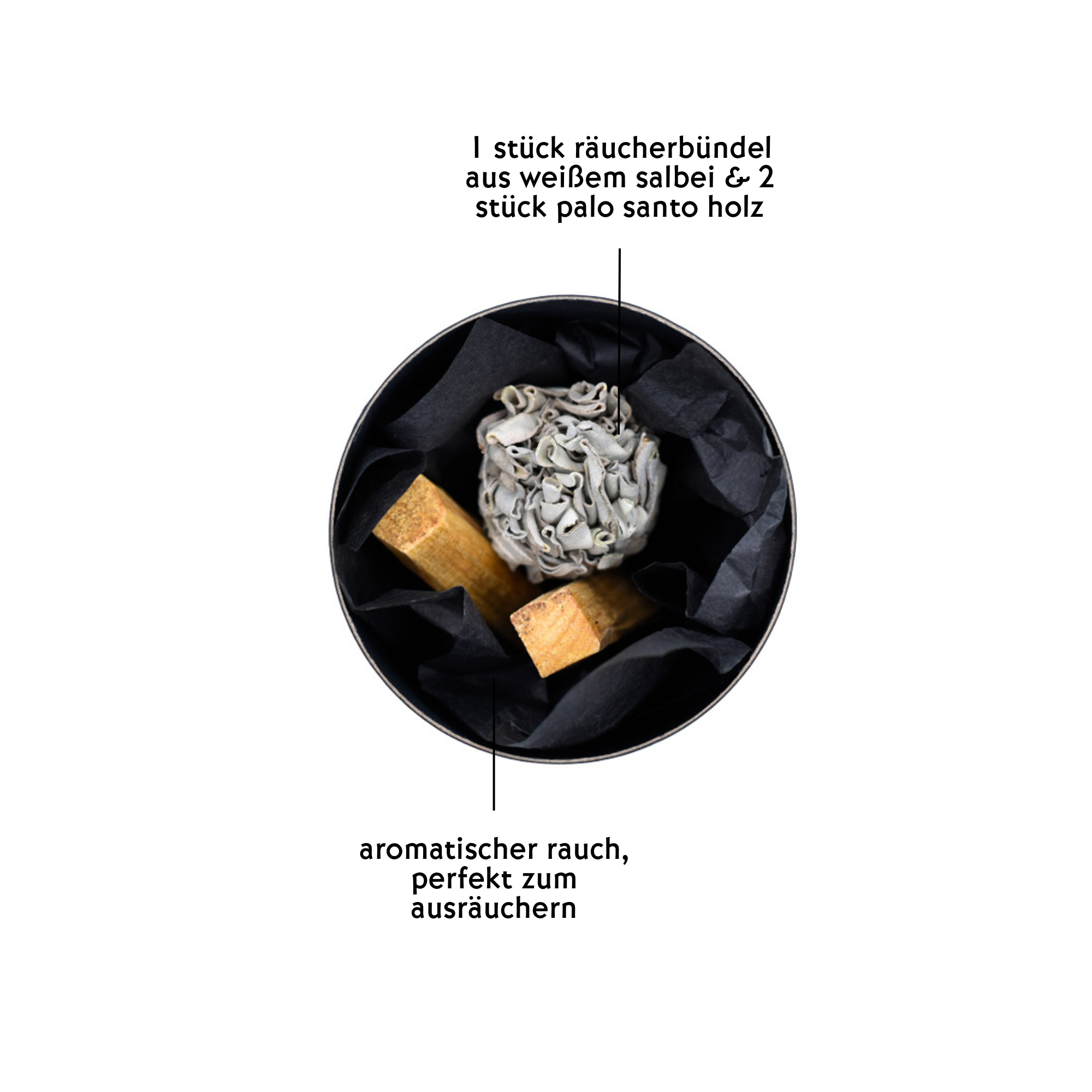 palo santo & white sage bundle