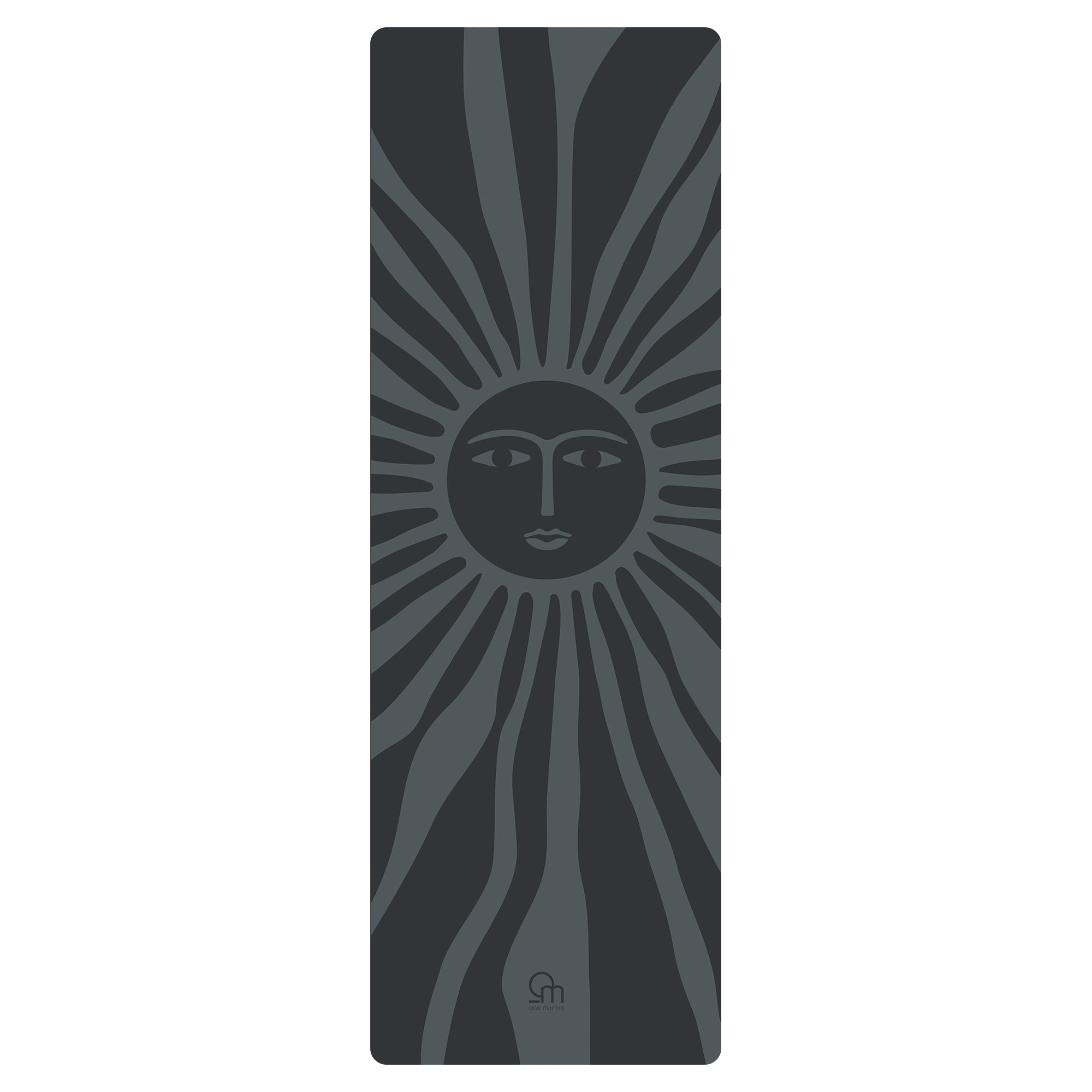 Yogamatte zum Reisen mit Mond Design