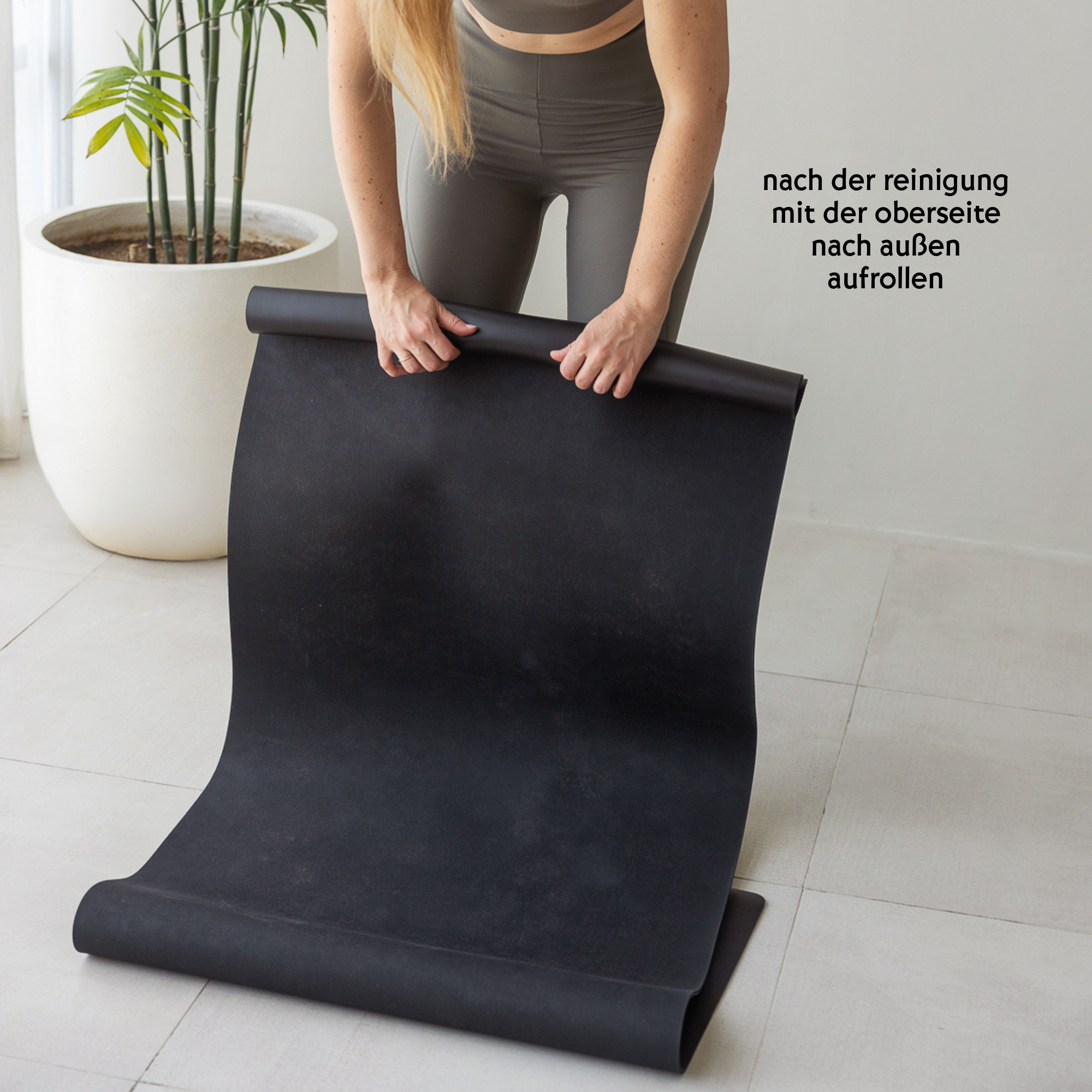 yoga mat cleaner - lavender