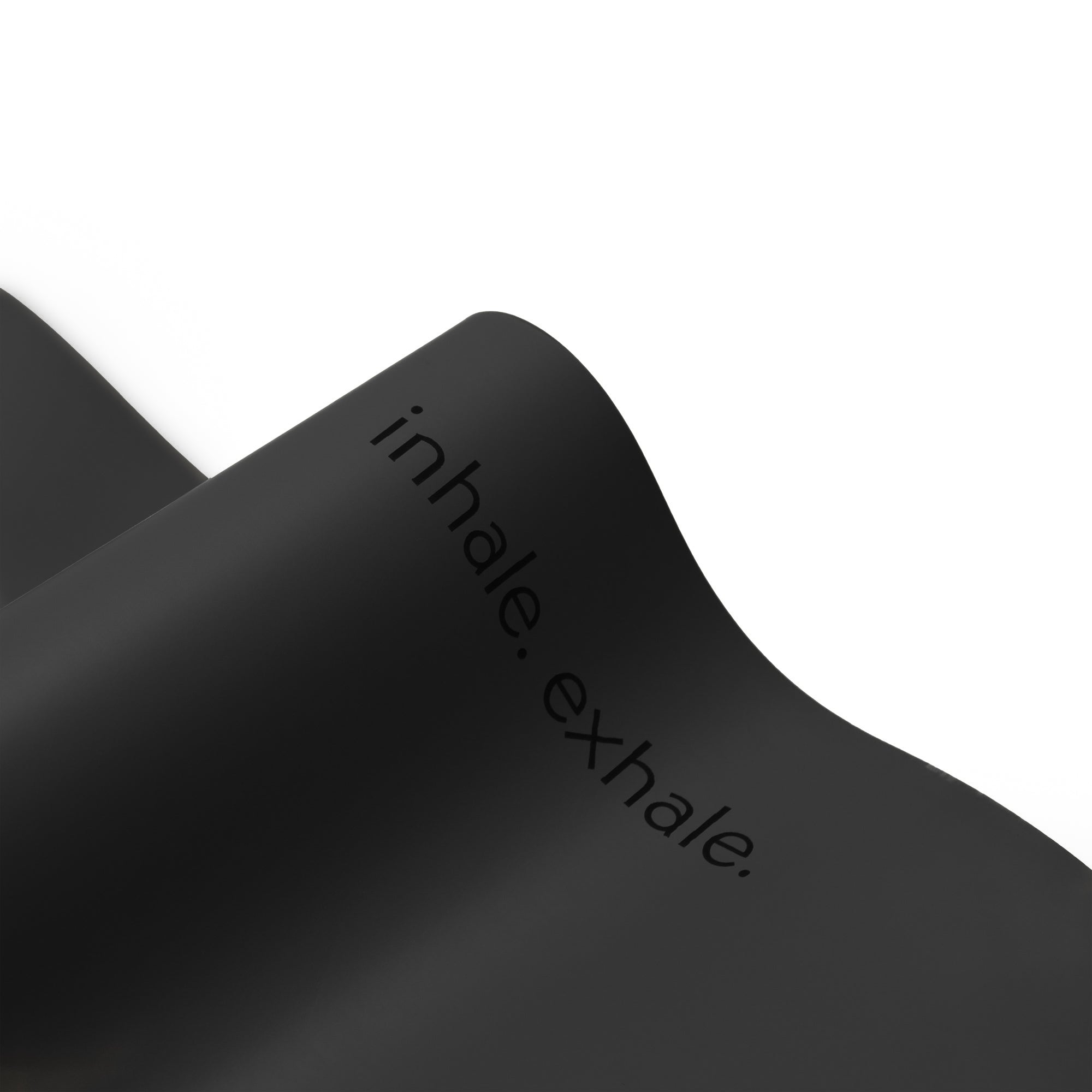 ultra rutschfeste yogamatte schwarz Details Mantra