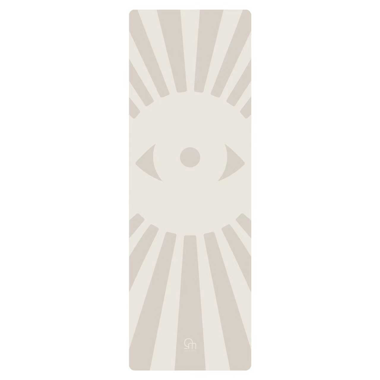 Yogamatte zum Reisen mit drittem Auge Design