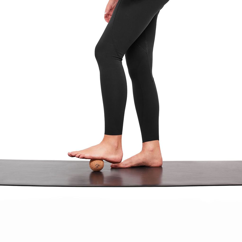 yoga block & fascia ball bundle